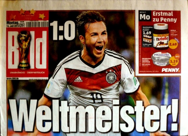 2014-07-14 1:0. Weltmeister